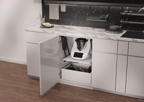 Schwenkautomatik Chef's Table, schwarzmatt Schwenkautomatik Chef's Table, schwarzmatt