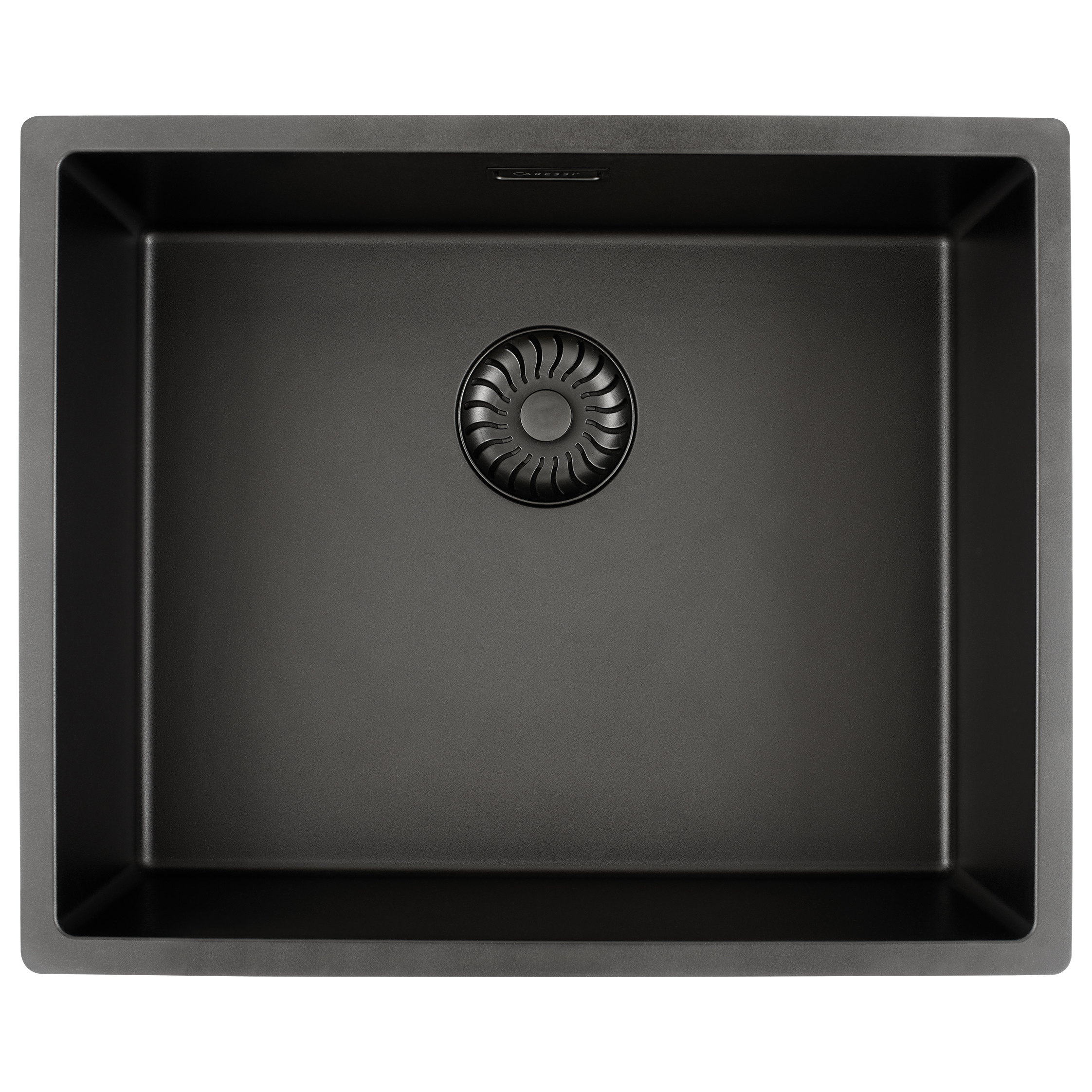 CARESSi CAGRPP50BK-ON-TU Einzelbecken 60er tiefschwarz Unterbau
