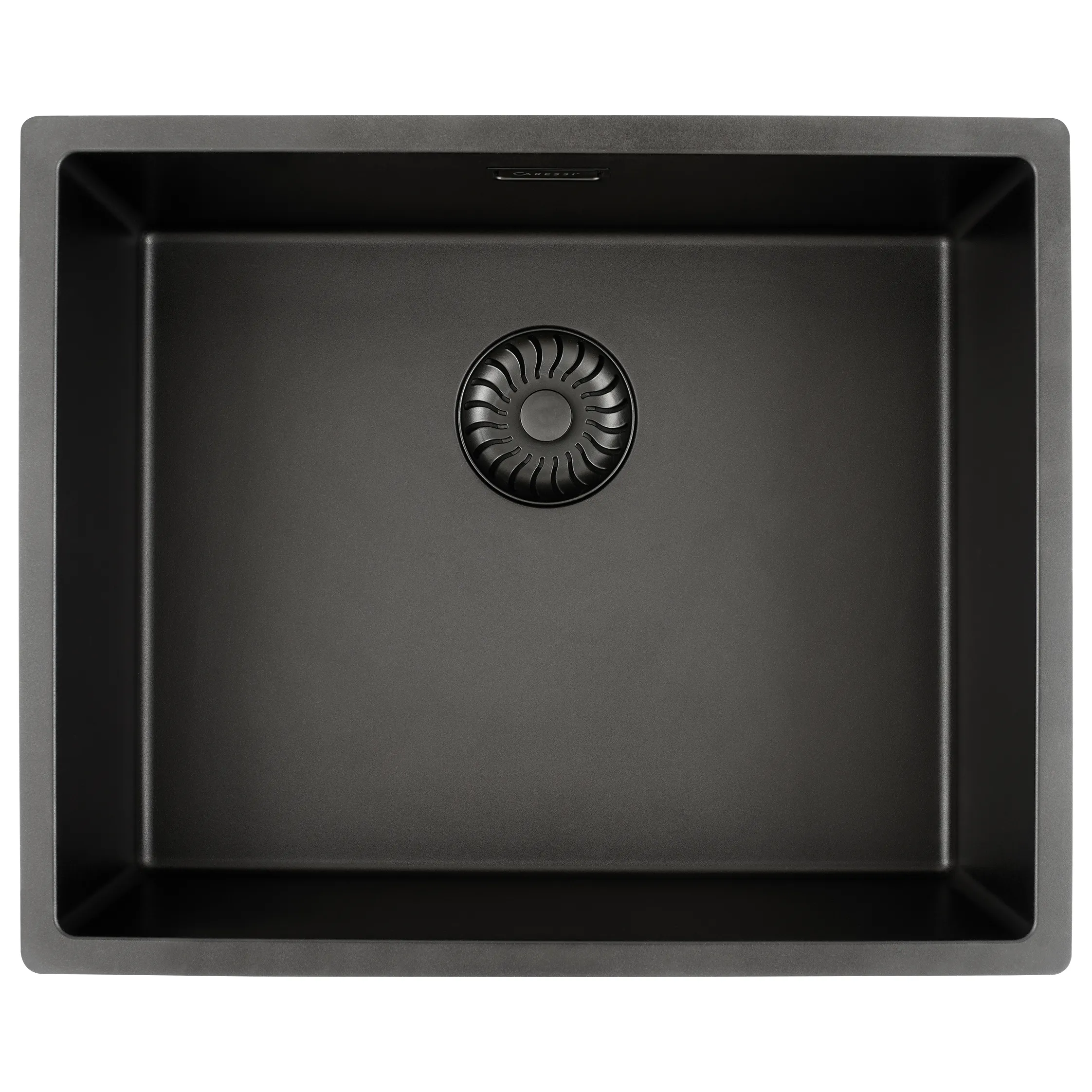 CARESSi CAGRPP50BK-ON-TU Einzelbecken 60er tiefschwarz Unterbau