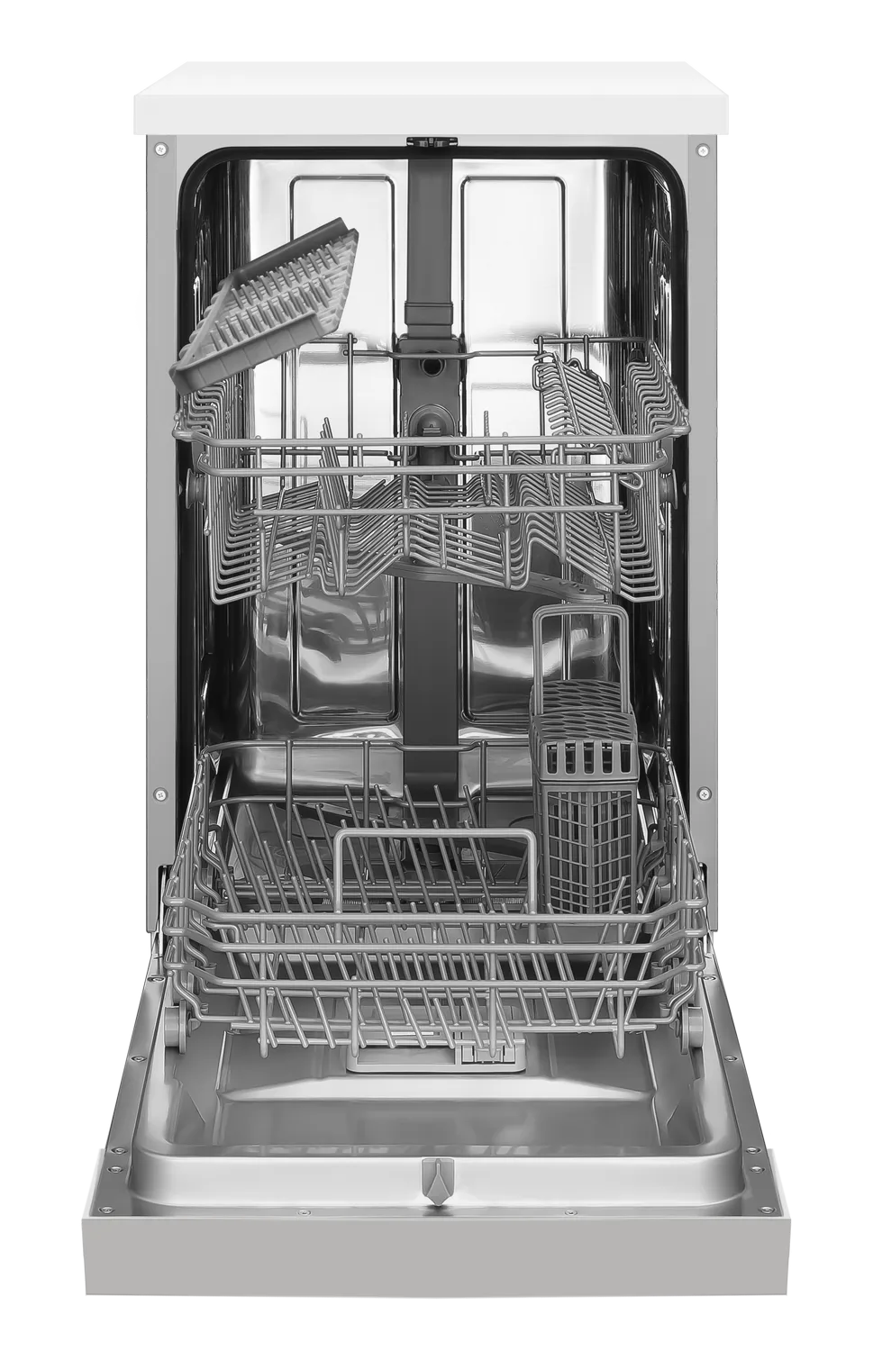 Unterbau-Geschirrspüler, Edelstahl, 45cm