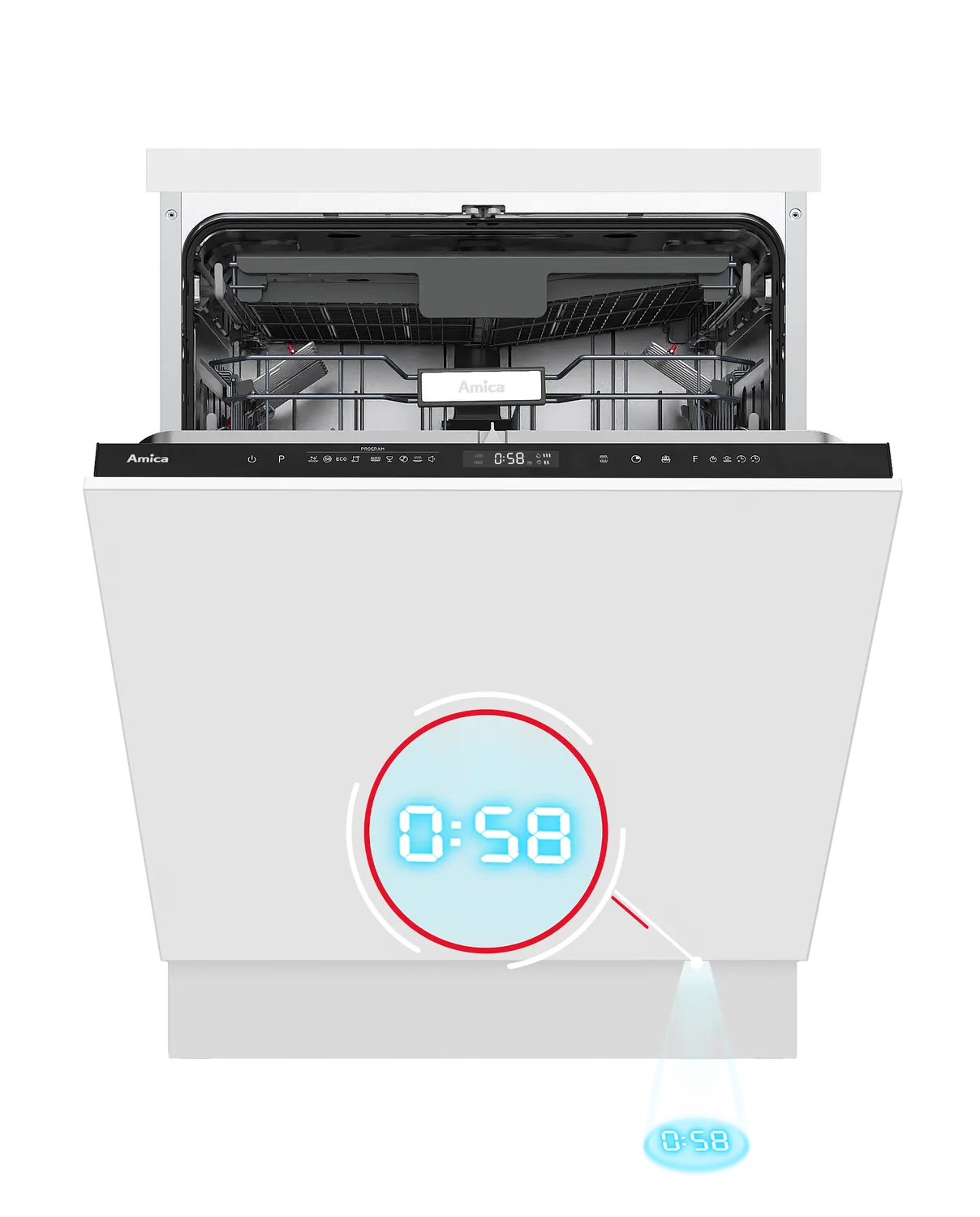 VI Geschirrspüler, 60cm, SteamPowerPro