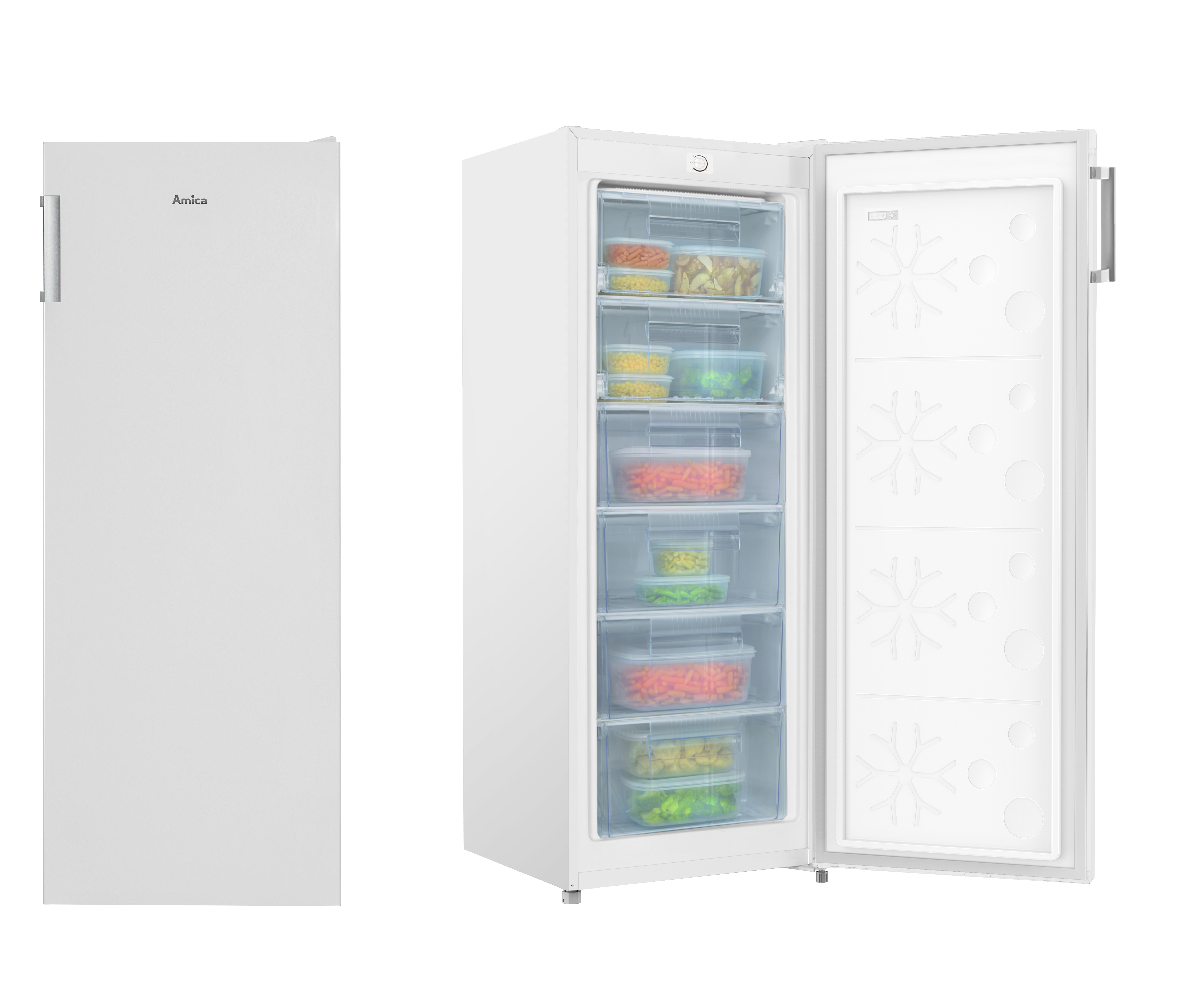 Stand-Gefrierschrank GS 324 170 W, weiß, 144 cm Stand-Gefrierschrank GS 324 170 W, weiß, 144 cm