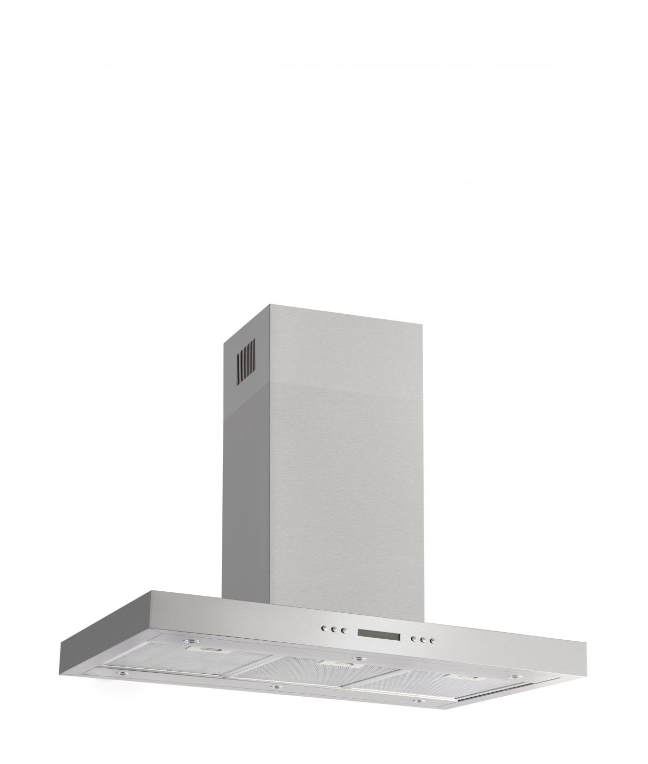 Inselhaube, T-Line, 90 cm, Edelstahl, 2 LCD-Displays, Rot - zweiseitige Bedienerführung, max. Gebläseleistung 628 m³h, Energieeffizienzklasse A Inselhaube, T-Line, 90 cm, Edelstahl, 2 LCD-Displays, Rot - zweiseitige Bedienerführung, max. Gebläseleistung 628 m³h, Energieeffizienzklasse A