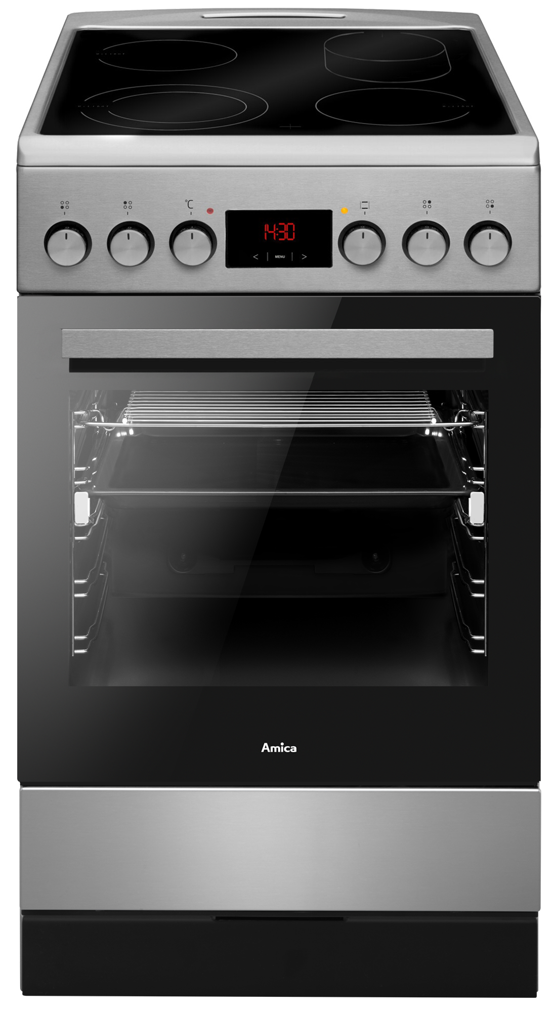Standherd Elektro SHC 903 001 E, Edelstahl