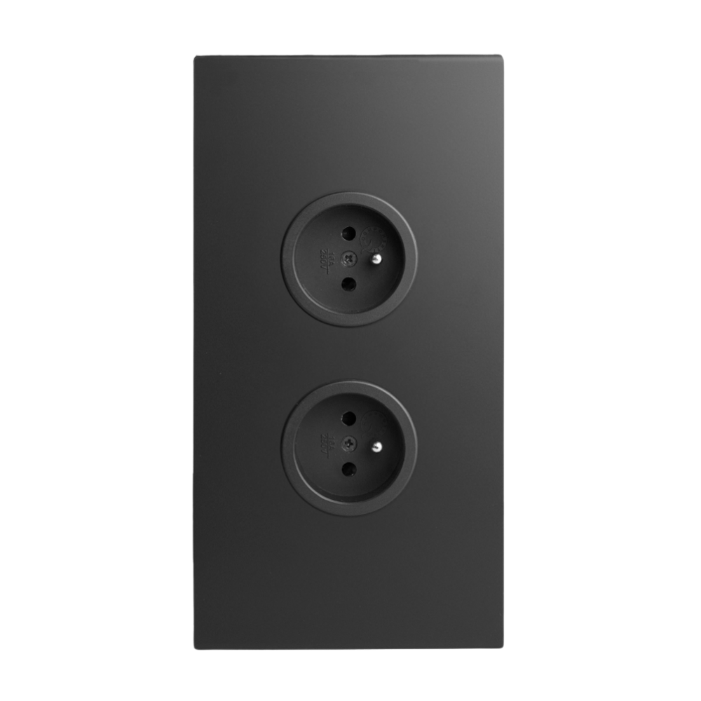 CARESSI 2ST22 Energie-Ecksäule, schwarz