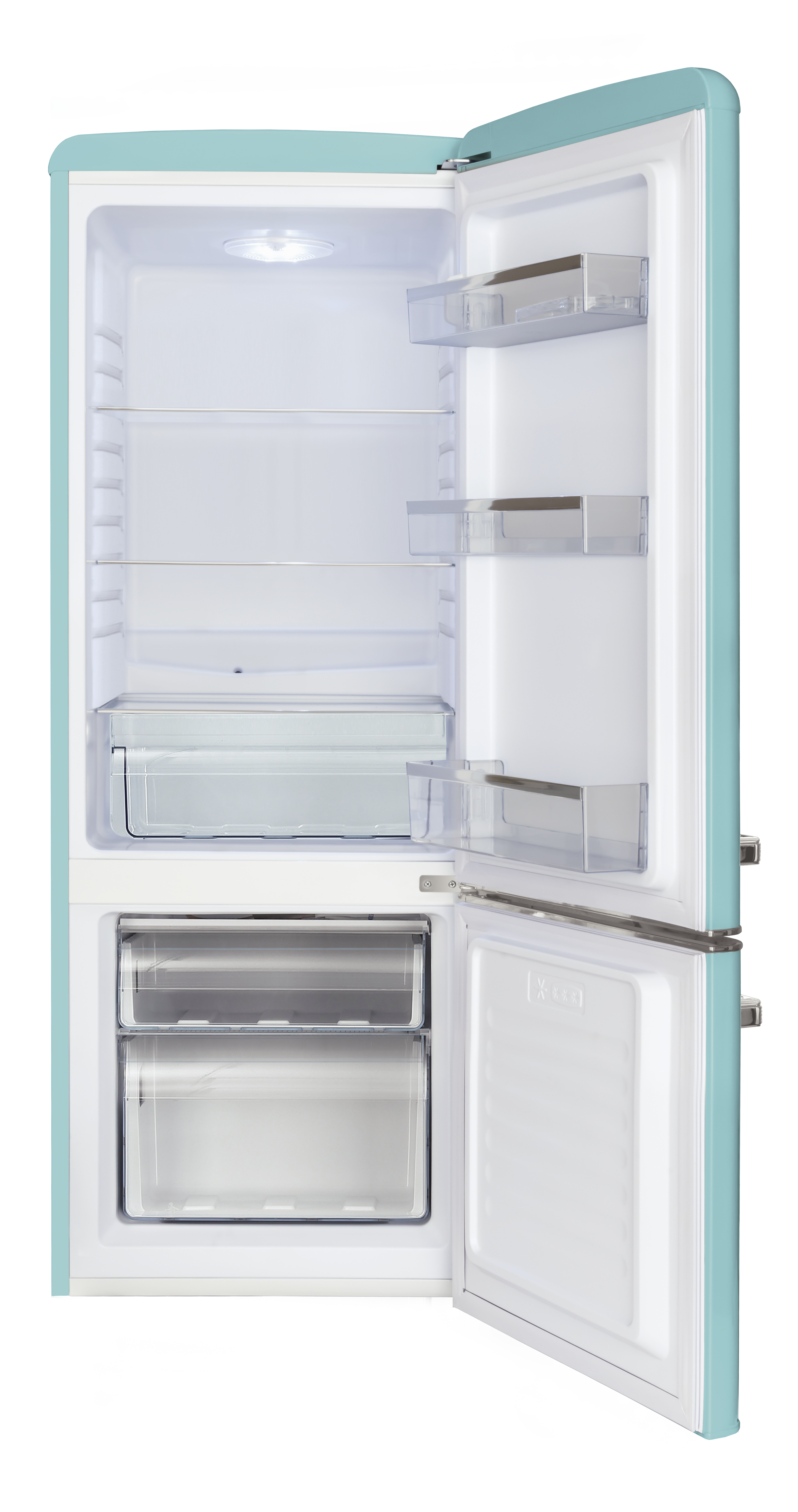 Stand-Kühl-Gefrierkombination KGCR 384 150 T, Ice Blue, 145 cm Stand-Kühl-Gefrierkombination KGCR 384 150 T, Ice Blue, 145 cm