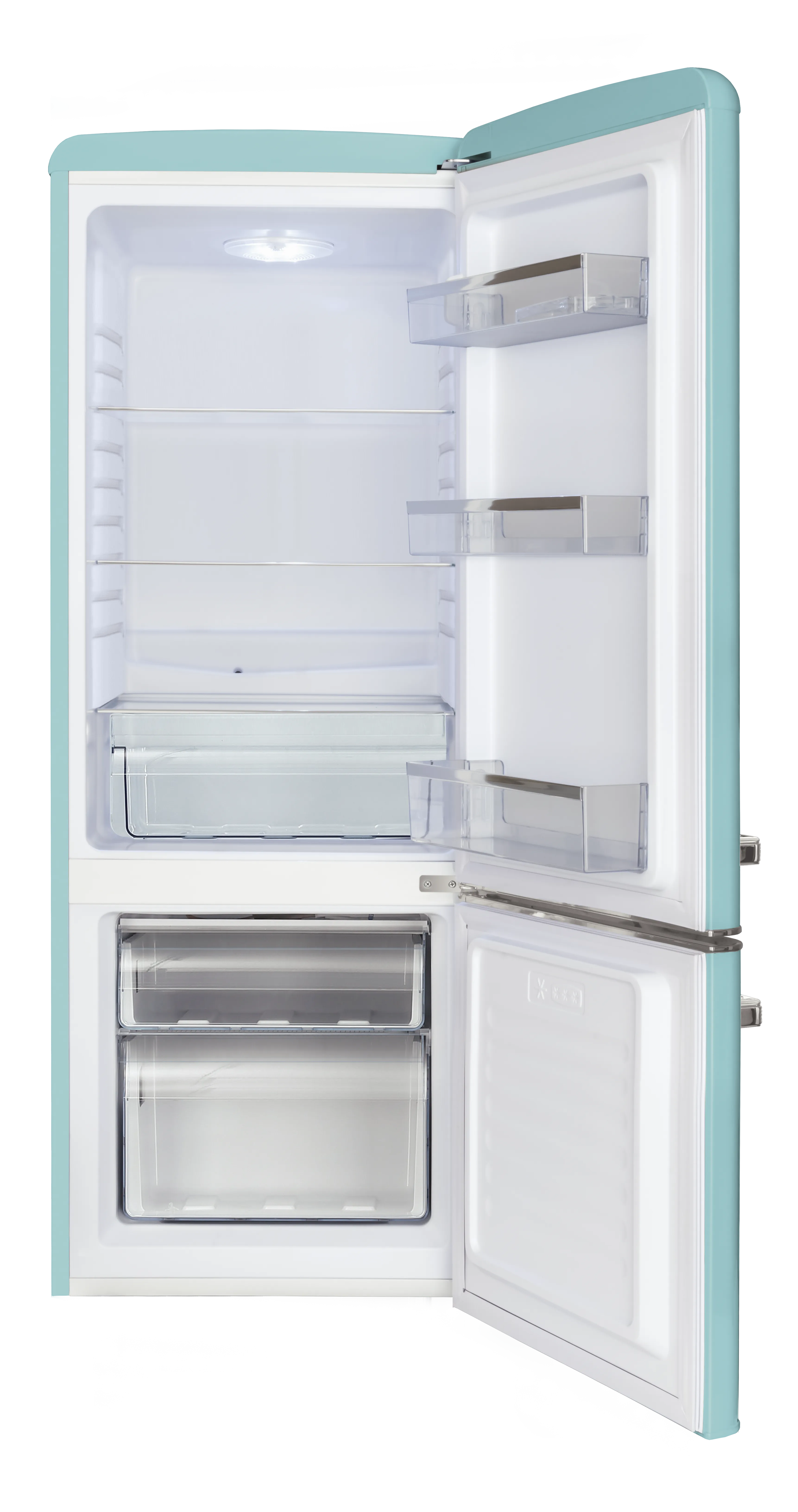 Stand-Kühl-Gefrierkombination KGCR 384 150 T, Ice Blue, 145 cm