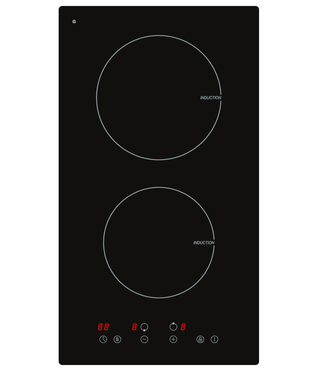 PKM Induktions-Doppelkochplatte IF2G 