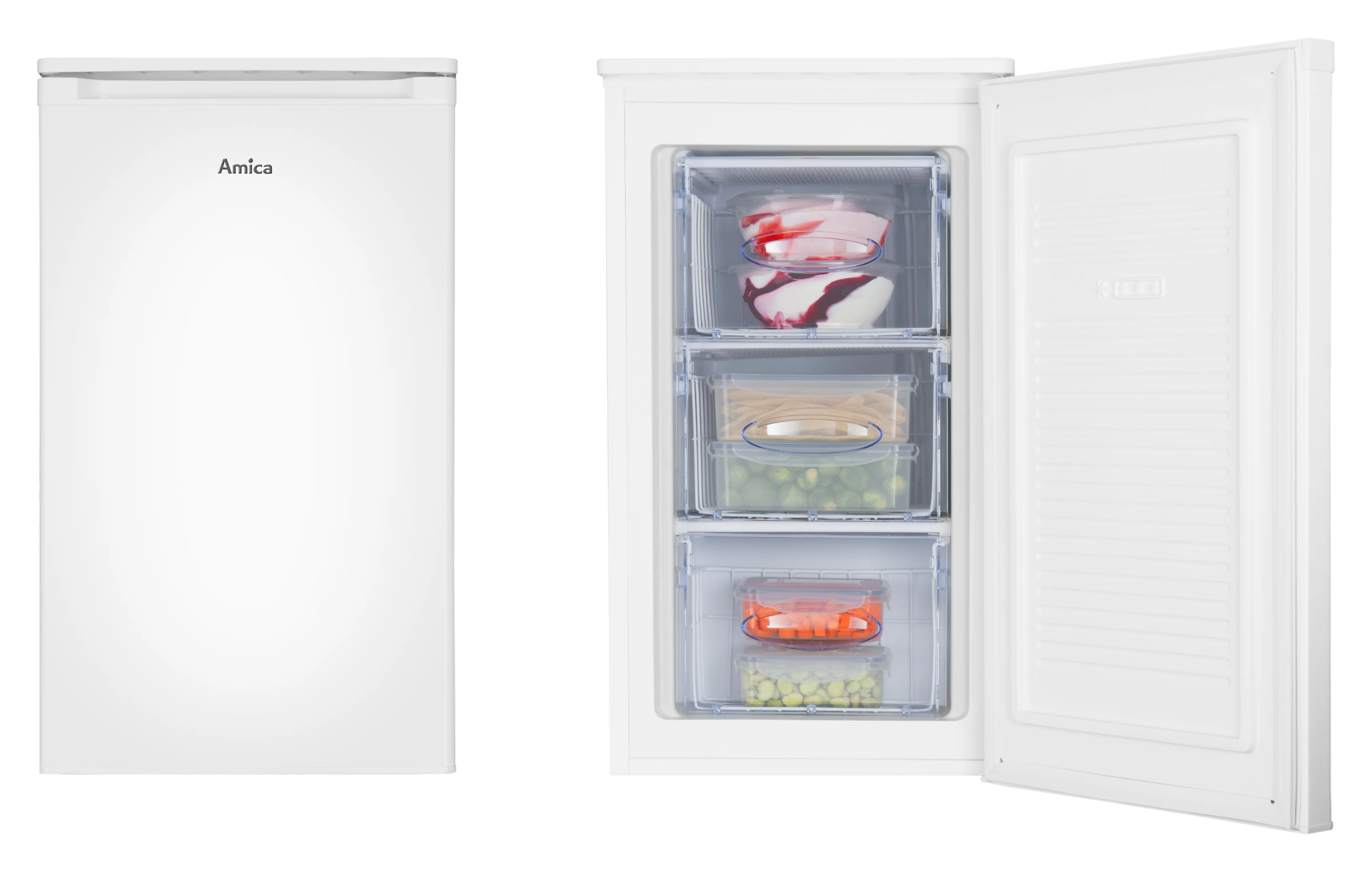 Stand-Gefrierschrank GS 15496 W, weiß, 85 cm Stand-Gefrierschrank GS 15496 W, weiß, 85 cm