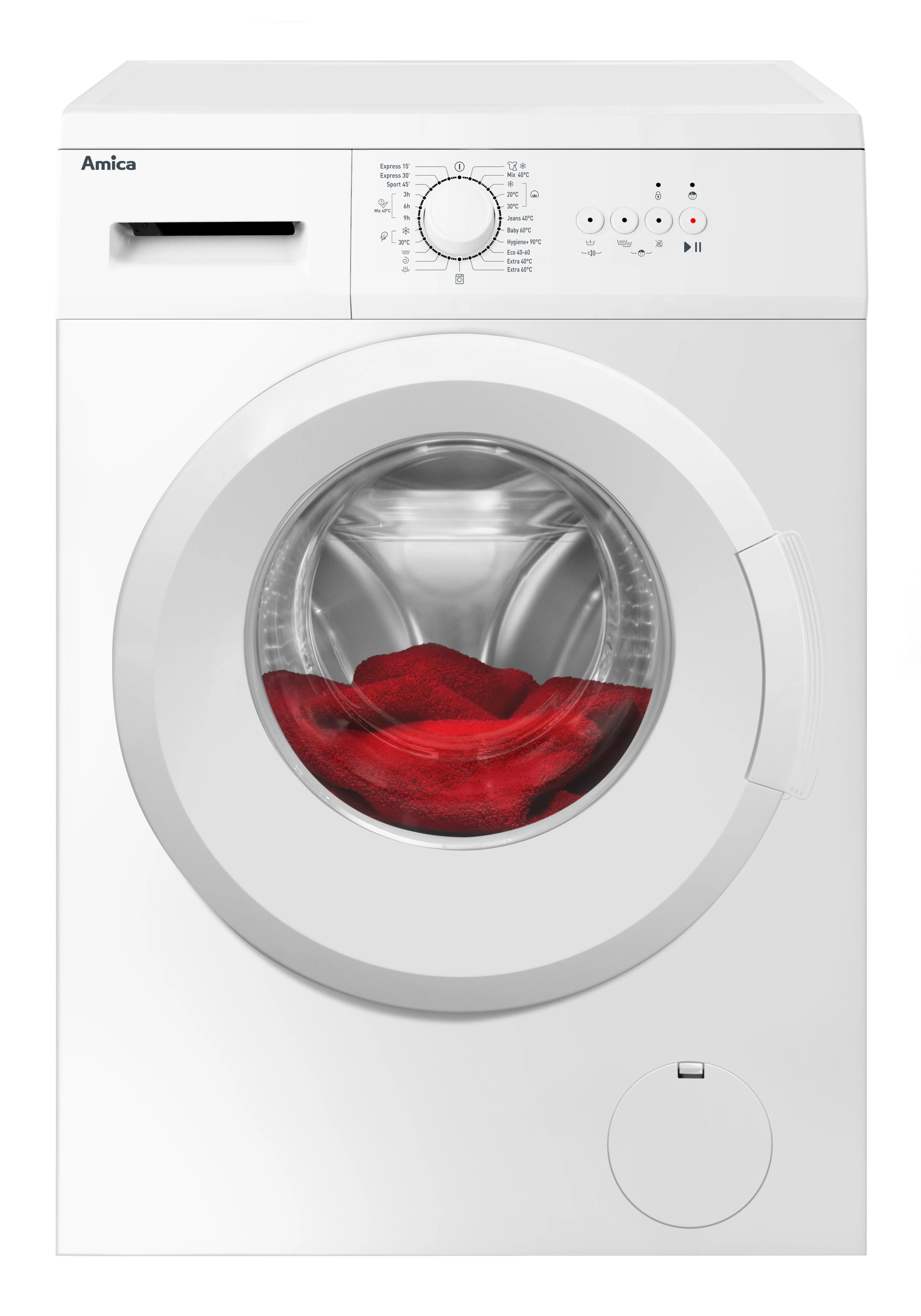 Waschmaschine WA 461 022, weiß, slim, 6 kg